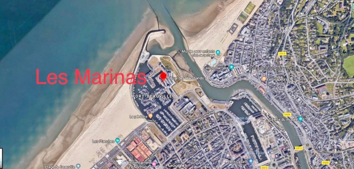 Les Marinas Port Deauville Eksteriør bilde